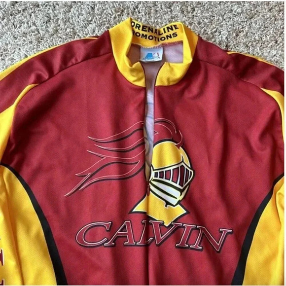 Men's Cycling Shirt | Cycling | Cyclist Shirt | Calvin College | Cycling | Bike - Picture 11 of 13